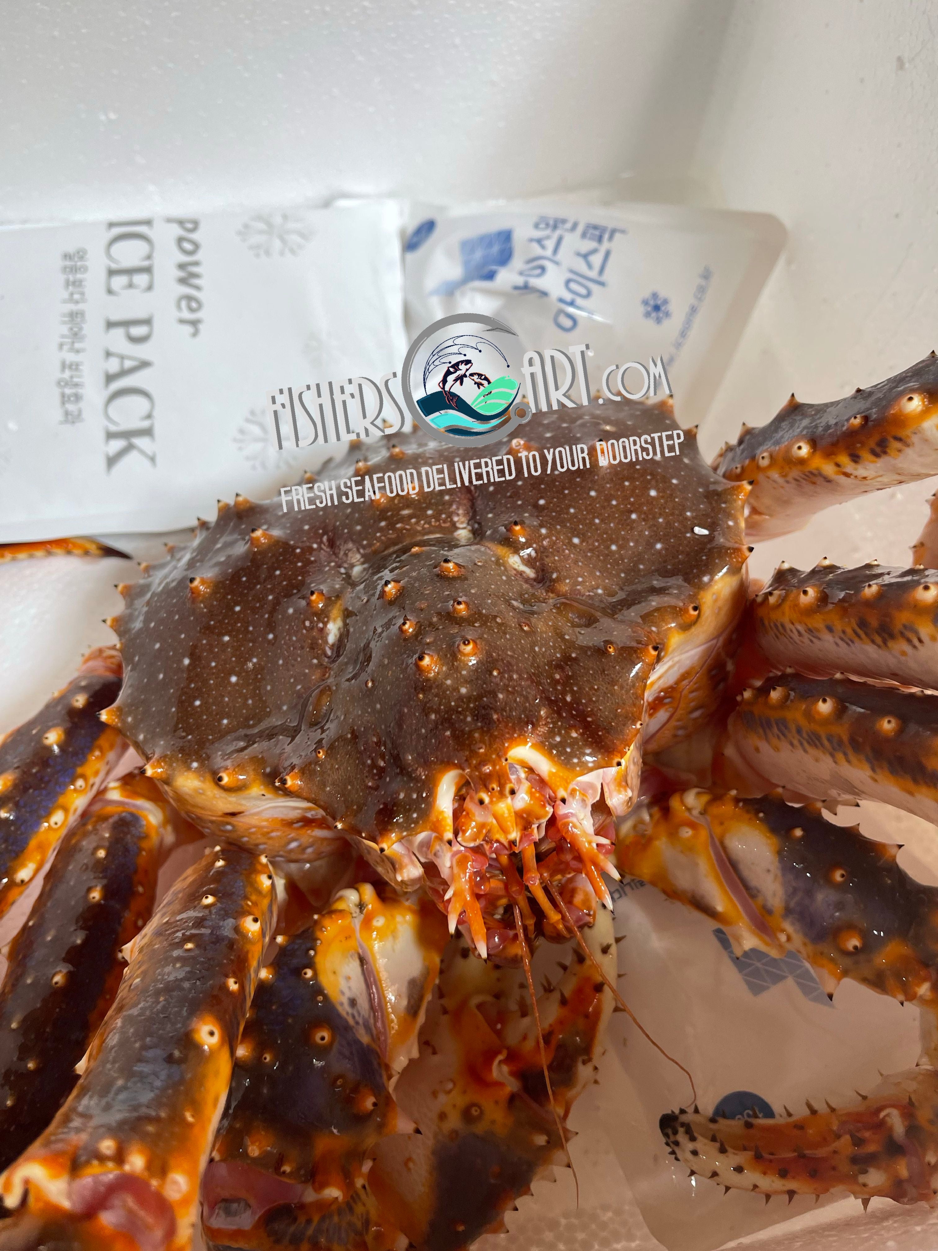 Alaskan King Crab (~2.0-4.5kg per piece)
