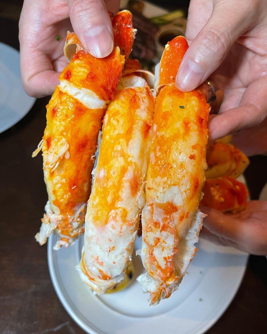 Fresh Alaskan King Crab Legs Pack (~1.2-1.3kg)