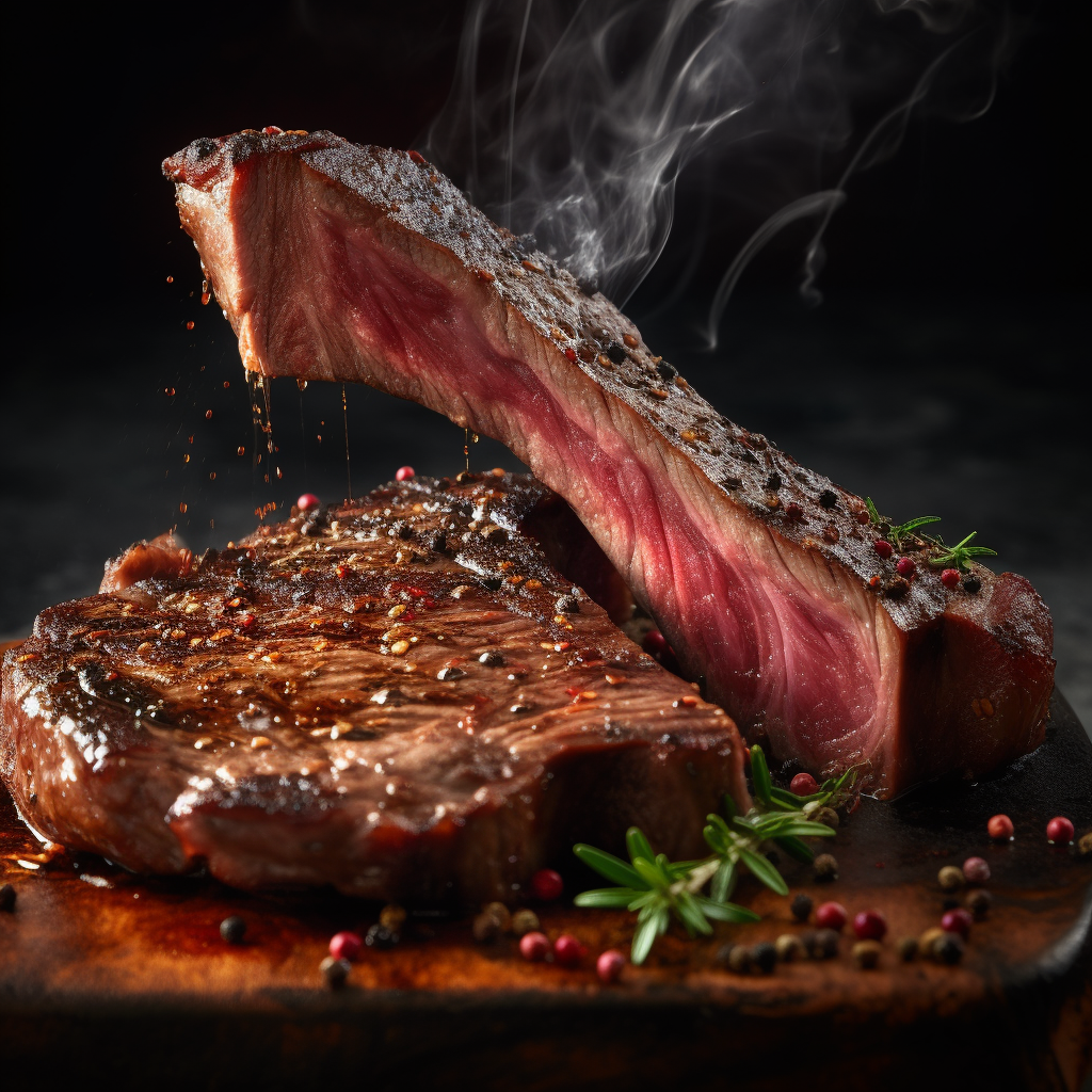 Black Angus RibEye Steak (~1kg)