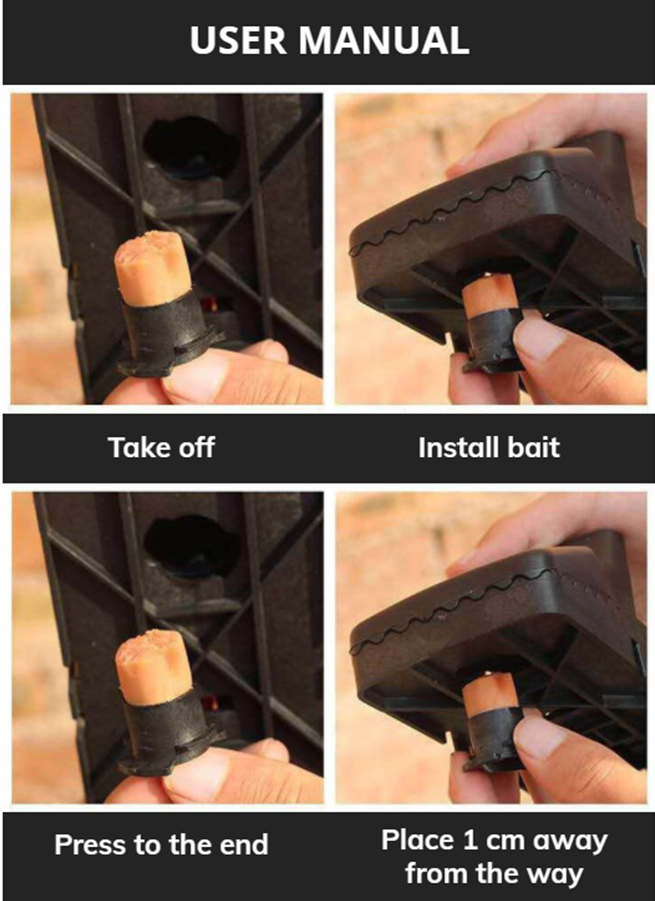 Reusable Mouse Trap-100% Capture Rate